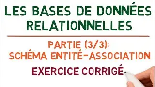 Bases de Données Relationnelles - Schéma Entité/Association (3/3) - Exercice corrigé