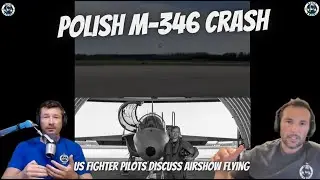 Polish M-346 Crash & Airshow Flying in Fast Jets