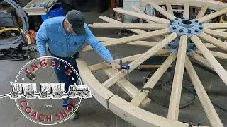 Turning Big Spiders Into Wheels | Engels Coach Shop