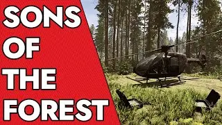Sons of the Forest Co Op Gameplay Part 8 - This is the best thing we've found by far!