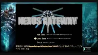 Nexus gateway opening - new game movie  - no sound version