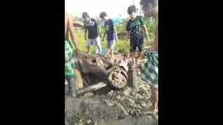 MASA ALLAH PENEMUAN  BERBAGAI MOTOR AKIBAT BANJIR BANDANG TAHUN LALU MASAMBA