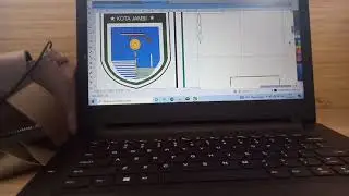 Logo kabupaten dengan Corel draw#shorts