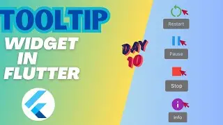 ToolTip in Flutter || Create ToolTip in Flutter - How to make toolTip in Flutter-[2024]