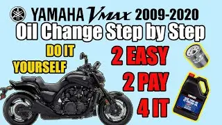 Yamaha Vmax Oil Change Process Step-by-Step. 2 Easy 2 Pay 4 It