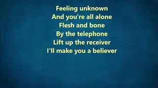 Depeche Mode - Personal Jesus -Lyrics