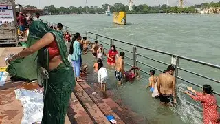 Haridwar Ghat Ganga Snan आस्था की डुबकी @Tour_Guide
