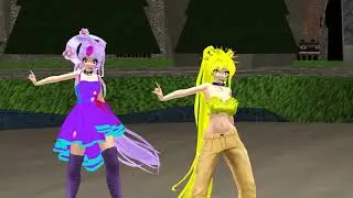 【MMD】Black Mamba 【Naki Sisters】