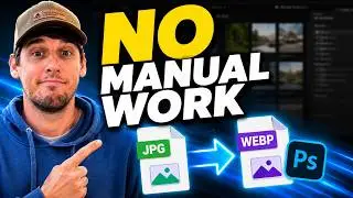 Convert JPG to WebP in Photoshop (No Manual Work)