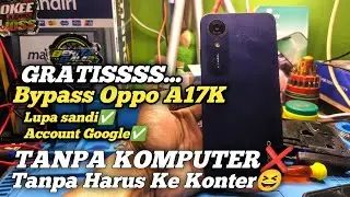 How to Remove Oppo A17K Screen Pattern/Password, Locked Google Account Without PC, 