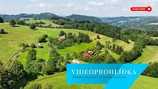 Stavební pozemek na kopci videoprohlídka