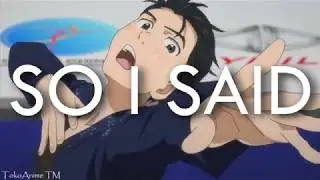 AMV -- Worst Day Of My Life [ Yuri on ice ]