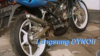 Pasang perut Knalpot RS-1 COBRA x Tyga CARBON Ninja 150RR