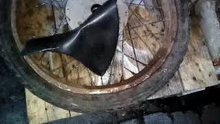 Восстановление ретро покрышки!