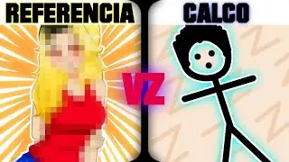 DIBUJAR con REFERENCIA y CALCAR (Diferencia, OPINIÓN y consejos)  ✍