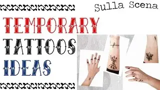 How to ☆ Make ☸ Easy Temporary Tattoos ☆♰⚄
