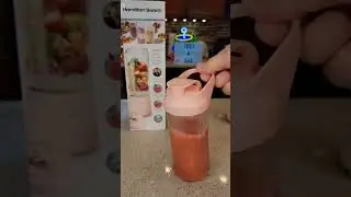NEW Hamilton Beach Mini Cordless Blender Smoothie Maker