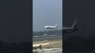 Landing | IndiGo 6E #shorts #youtubeshorts #airport