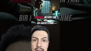 ANNESİNİN MEZARINA GİZLİ KAMERA KOYDU! 😱 #shorts