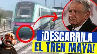 El Tren Maya se DESCARRILA en recorrido a cancun