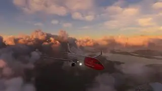 (MSFS) 737-800 Windy Morning Landing in Alta, Norway [ENAT]