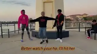 Hittin Remix (Lyric Video) - Money Mu ft  MoneyBagg Yo & Foogiano