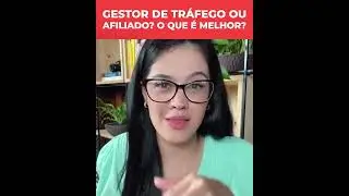 Ser gestor de tráfego ou afiliado ? #shorts