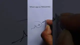 Sign your signature Anant #signature #design #sign #art #youtubeshorts #viralshorts #supersign