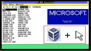 Windows 1.01 in VirtualBox with working mouse