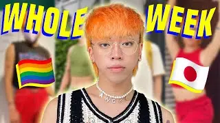 What A Gay Boy in Japan Wears in A Week | A Week in My Life | worldofxtra