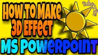 HOW TO MAKE 3D EFFECT POWERPOINT ANIMATION TUTORIAL | MS Powerpoint | Cher Ey Bi Si