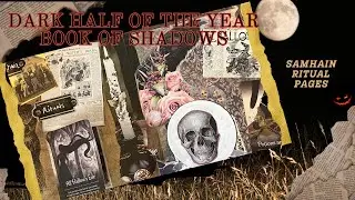 Updating My Book of Shadows with Samhain Ritual Pages | Countdown to Samhain Series