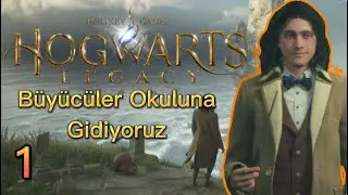 Büyücüler Okuluna Gitmesi İçin Oyunda Kendimi Yaptım - Hogwarts Legacy #türkçe