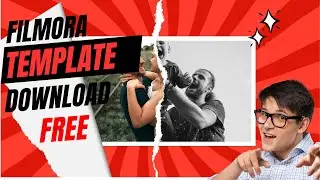 Filmora Template - Smooth Tear Photo Slideshow Template - Filmora Banky