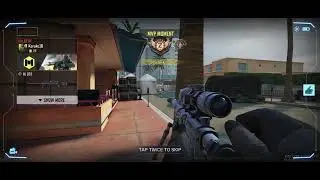 COD sniper scoping at the speed of light