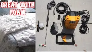 WestForce Electric Pressure Washer Review || Free Foam Cannon