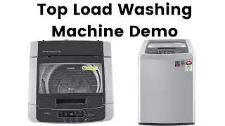 Amazon Top Load Washing Machine Demo & Installation