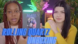 A reading unboxing of ROLLING QUARTZ [BLAZE] 1st Single Album CD+Booklet