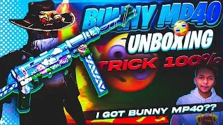 UNBOXING BUNNY MP40🐰TRICK 100% I GOT BUNNY MP40 FREE?