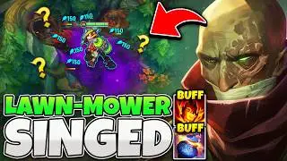 SINGED JUNGLE IS A LITERAL LAWN MOWER WITH THESE NEW BUFFS! (CLEAR CAMPS FAST)