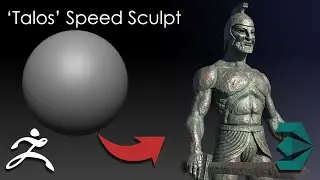 'Talos' from 'Jason & The Argonauts', Zbrush Speed Sculpt