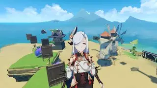 Serenitea Pot Parkour Race | Cool Isle Realm v3.0 | Genshin Impact