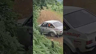 Small off !!! Nicky Grist stages 2024 #crash #car #rally #like #ford @nickygristmotorsports