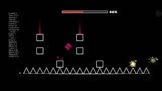 Geometry Dash level Can't let go.