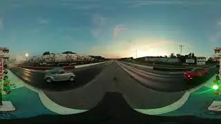 360 degree Drag Race at Edgewater Motor Sports Park
