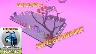 How to get the hyper bike! (Obby on a bike) (Roblox)