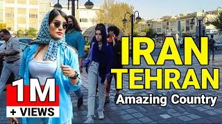 IRAN - Walking in Tehran 2022 Monirieh Square Vlog ایران