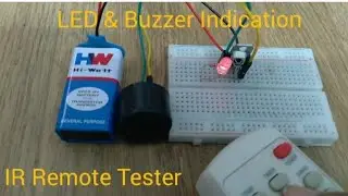 Remote Tester Project DIY | IR Remote Tester Circuit | Acme SMART Innovations 