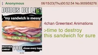 Anon orders at Subway | 4chan Greentext Animations