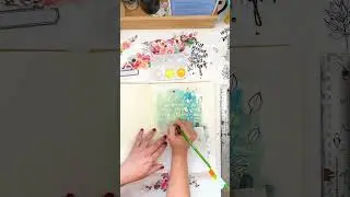 Fall Mixed Media Art Journal Page 2